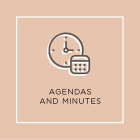 graphic link for Agendas and minutes