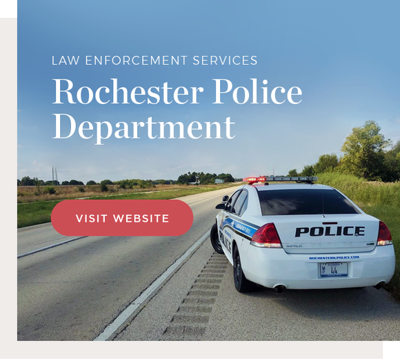 graphic link to Rochester Police department page